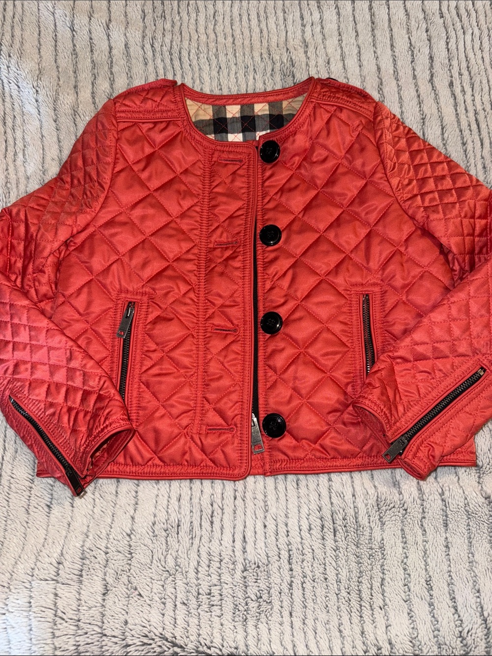 Burberry Quilted Girls' Puffer Jacket